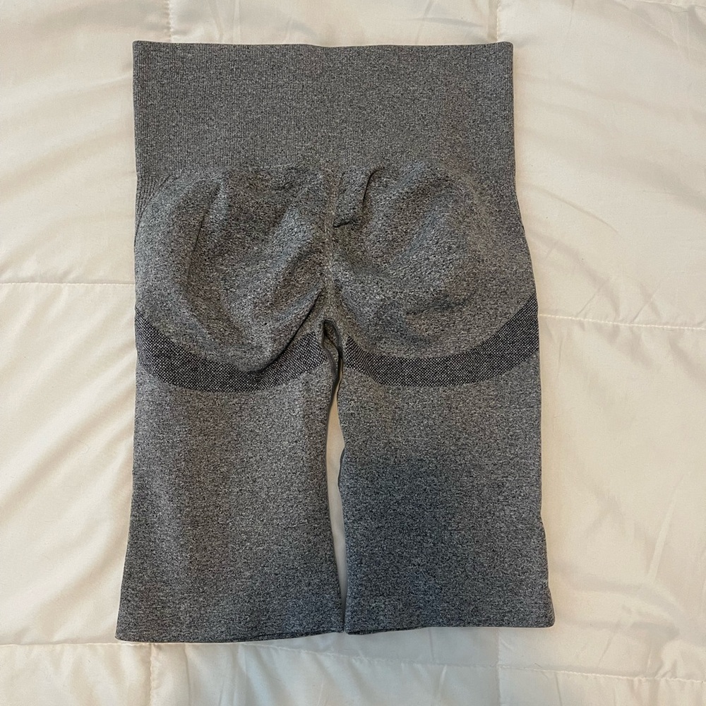 Gray Biker Shorts